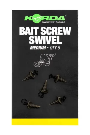 Emerillons micro ring swivel bait screw (x5) Paiement Sécurisé