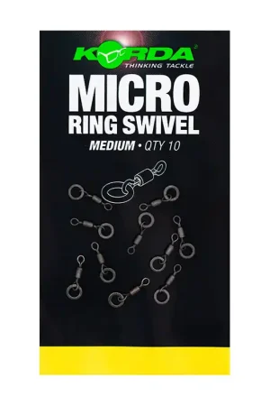 Emerillons korda micro rig ring swivel medium Offre Exclusive