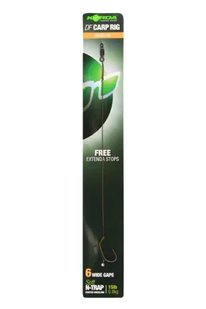 Certifié Bas de ligne carpe korda n trap df rig wide gape (x1)