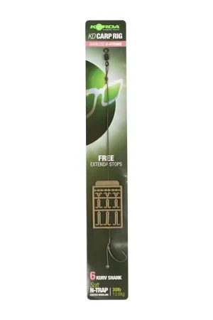 Vente Directe Bas de Ligne Korda N-Trap KD Rig Kurv Shank 30lb
