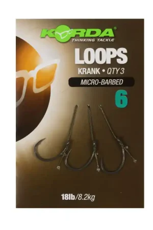 Bas de ligne carpe korda loop rigs krank 18lb Achetez Aujourd'hui