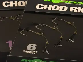 Bas de ligne carpe korda chod rig short barbed Vente Directe