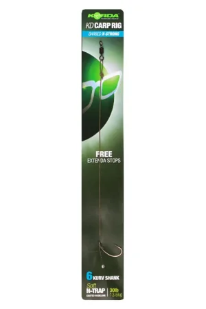 Bas de ligne carpe korda n trap kd rig kurv (x1) Bon Marché