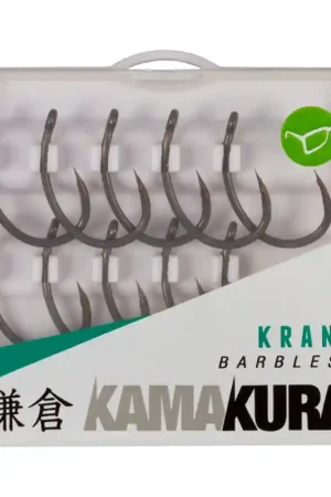 Hameçon carpe korda kamakura krank barbless (x10) Remise