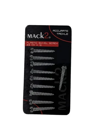 Vrilles Accroche Bouillette Mack2 Plastic Swivel Screw x10 Acheter Direct