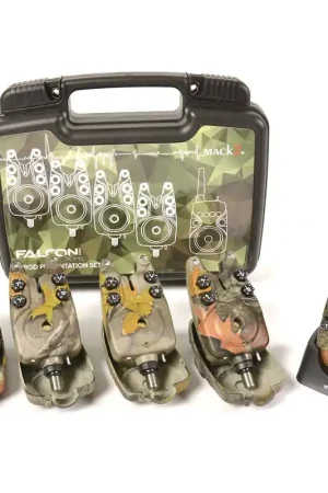 Coffret 4 Détecteurs Mack2 Falcon XPr Alarm Set 4+1 Camo Must-Have