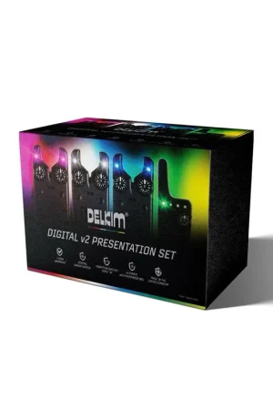 Prix Cassé Coffret 3 d&eacute;tecteurs + centrale Delkim Digital v2 Presentation Set