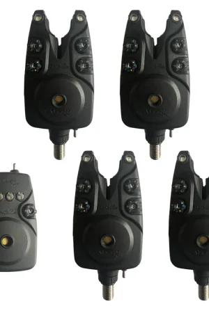 Coffret 4 détecteurs carpe mack2 falcon xpr alarm set + centrale Vente Flash