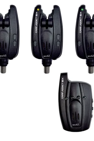 Coffret 3 détecteurs carpe mack2 carp addict sx alarm set + centrale Seulement Aujourd'hui
