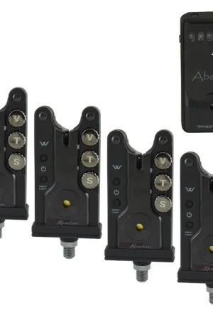 Coffret 4 d&eacute;tecteurs carpe prowess absolum + centrale Offre Limitée