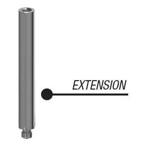 Bon Plan Accessoire support de cannes à carpe korda singlez spike extension section