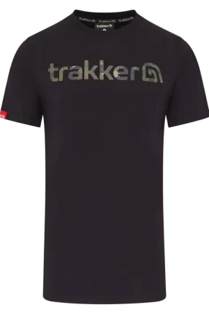 Nouvelle Collection T-shirt Trakker CR Logo Black Camo