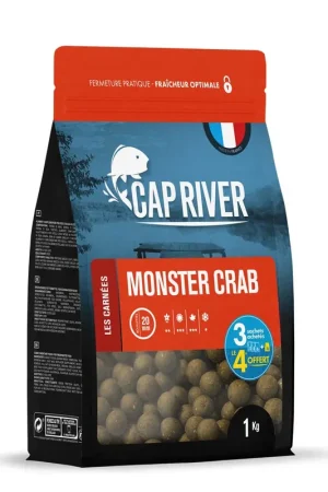 Bouillettes Cap River Monster Crab 1kg Meilleur Choix