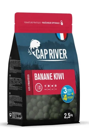 Meilleur Choix Bouillettes Cap River Banane Kiwi 2.5kg