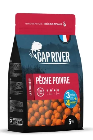 Commander Vite Bouillettes Cap River Pêche Poivre 5kg
