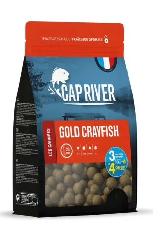 Bouillettes Cap River Gold Crayfish 2.5 kg Commander Maintenant