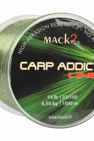 Nylon carpe mack2 carp addict line 1000 m Usine Directe