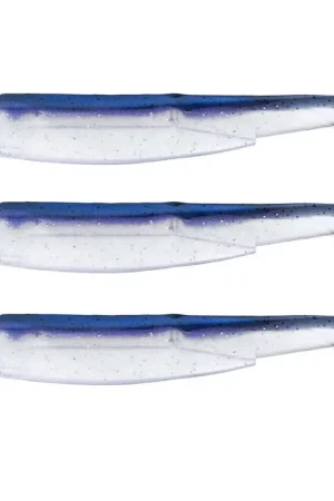 Nouvelle Collection Leurre Souple Fiiish Corps Black Minnow 105 10,5cm (X3)