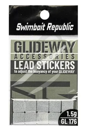 Meilleure Vente Plombs Stickers Swimbait Republic Lead Stickers