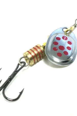 Cuillère Tournante Bzone Runner Spin Red Silver Offre Limitée