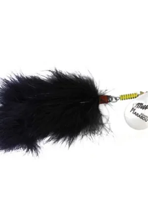 Livraison Express Cuillère Tournante Mepps Giant Marabou Argent Noir (x1)
