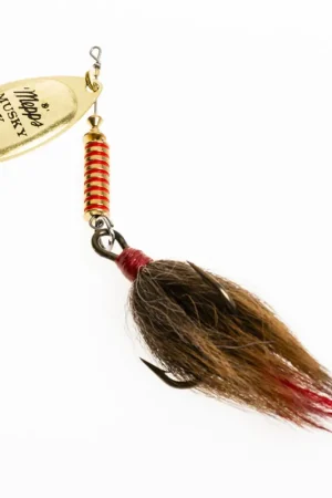 Dernier Modèle Cuillère Tournante Mepps Musky Killer Or (x1)