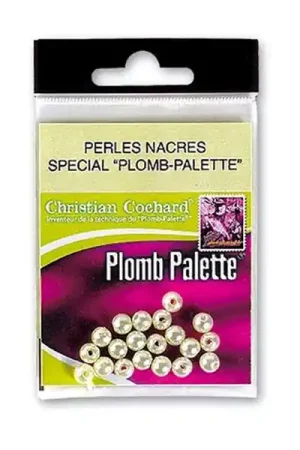 Perles Nacrées Delalande Plomb Palette (x16) Populaire