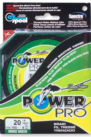 Tresse power pro verte 135m Offre Exclusive