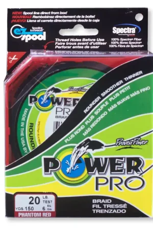 Produit De Marque Tresse power pro rouge 135m