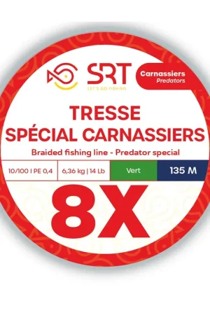 Tresse Sert x8 Moss Green 270m Haute Qualité