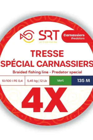 Nouveauté Tresse Sert x4 Moss Green 270m
