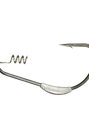 Hameçon texan plombé carnassier gamakatsu weighted superline spring lock (x4) Offre Spéciale