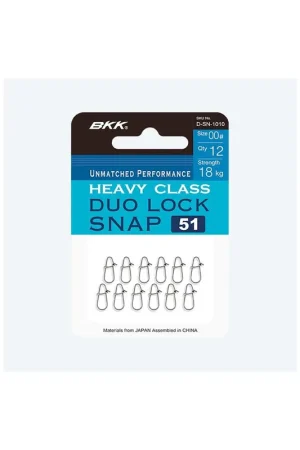 Agrafe BKK Duo Lock Snap 51 Heavy Meilleur Prix