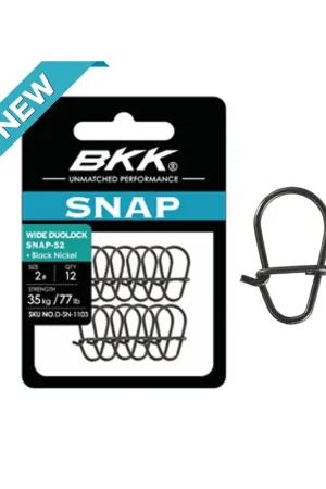 Bon Plan Agrafe BKK Wide Duolock Snap-52 (x12)
