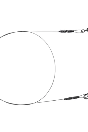 Bas de ligne monté carnassier spro matt black leader 1x1 titanium (x1) Marque