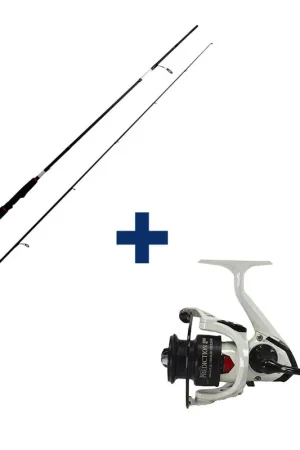 Soldes Pack Canne Evok Prediction 2.08m, 7-28g + Moulinet Prediction 2500Fd