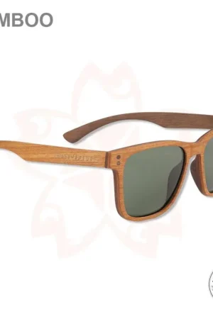 Lunette Polarisante Sakura Bamboo Acetate Gris Titane Jusqu'à Épuisement Des Stocks