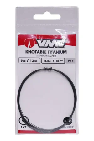 Bas de ligne titanium VMC Titanium Coil 1x1 Commander Maintenant