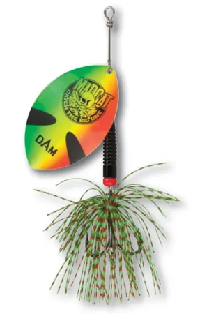 Expédié Aujourd'hui Cuill&egrave;re tournante silure madcat big blade spinner 55g