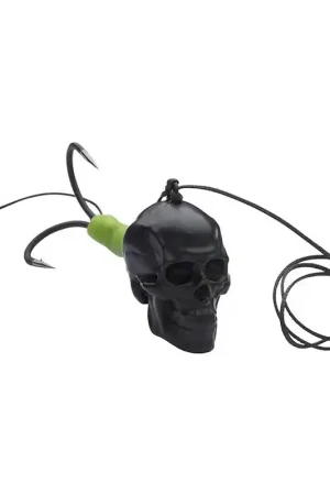 Authentique Tête Plombée Madcat Fireball Skull Worm Jig