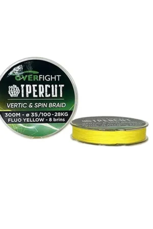 Tresse Overfight Ipercut Spin and Vertic Braid yel 300m Acheter Direct