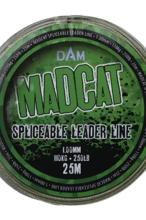 Tresse à bas de ligne silure madcat spliceable leader line 25m Meilleur Prix