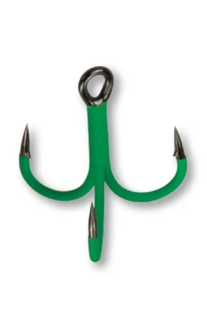 Pas Cher Hameçon triple silure madcat a-static treble 6x (x4)