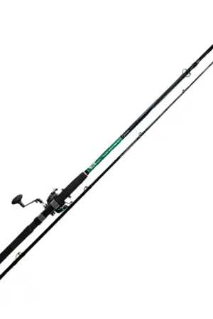 Bon Plan Combo Silure Canne + Moulinet Overfight Tank Heavy Spin CS 2.70m, 50-200g