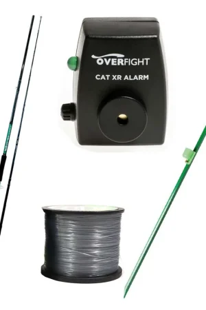 Réduction Pack Silure Combo Overfight Tank Allround CS 3m, Max 600g + Fil + Pique + Détecteur