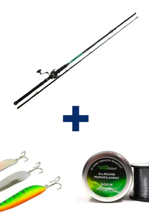 Pack Tank Heavy Spin + Monofilament + Leurre Commande En Gros