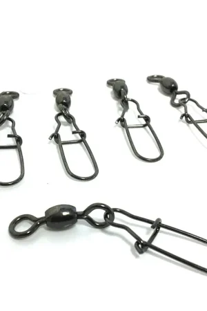 Bon Marché Emerillons silure overfight power swivel and snap (x5)
