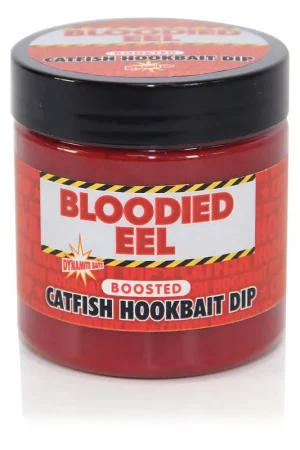 Booster Dynamite Baits Bloodied Eel Catfish Hookbait Dip 270ml Meilleur Prix
