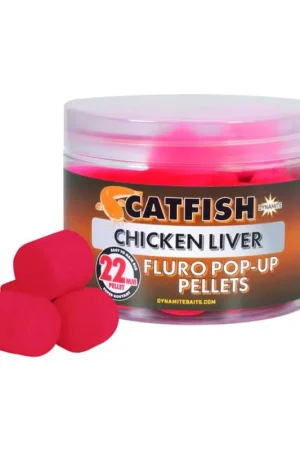 Pop Up Dynamite Fluro Pop-up Pellet Chicken Liver 22mm Expédition Rapide