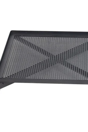 Desserte d’angle rive - 1 point - alu noir d36 Livraison Express